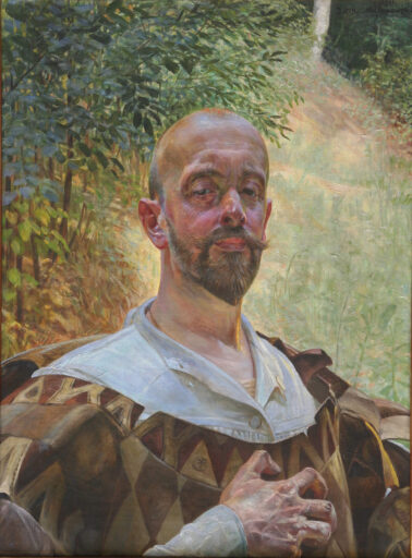 „Sława i sztuka. Autoportret”, Jacek Malczewski, 1911